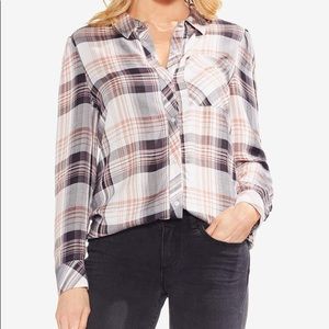 Vince Camuto Plaid Shirt